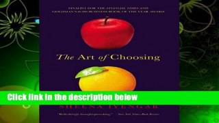 Full E-book  The Art of Choosing  For Kindle