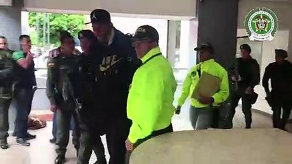 Ex-jogador colombiano preso por narcotráfico