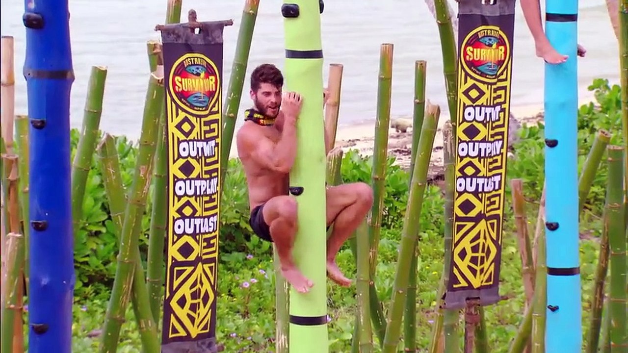 Australian Survivor: Champions vs. Contenders - Immunity Challenge: Get A Grip