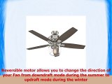 Hunter Fan Company 54188 Ceiling Fan Large Brushed Nickel