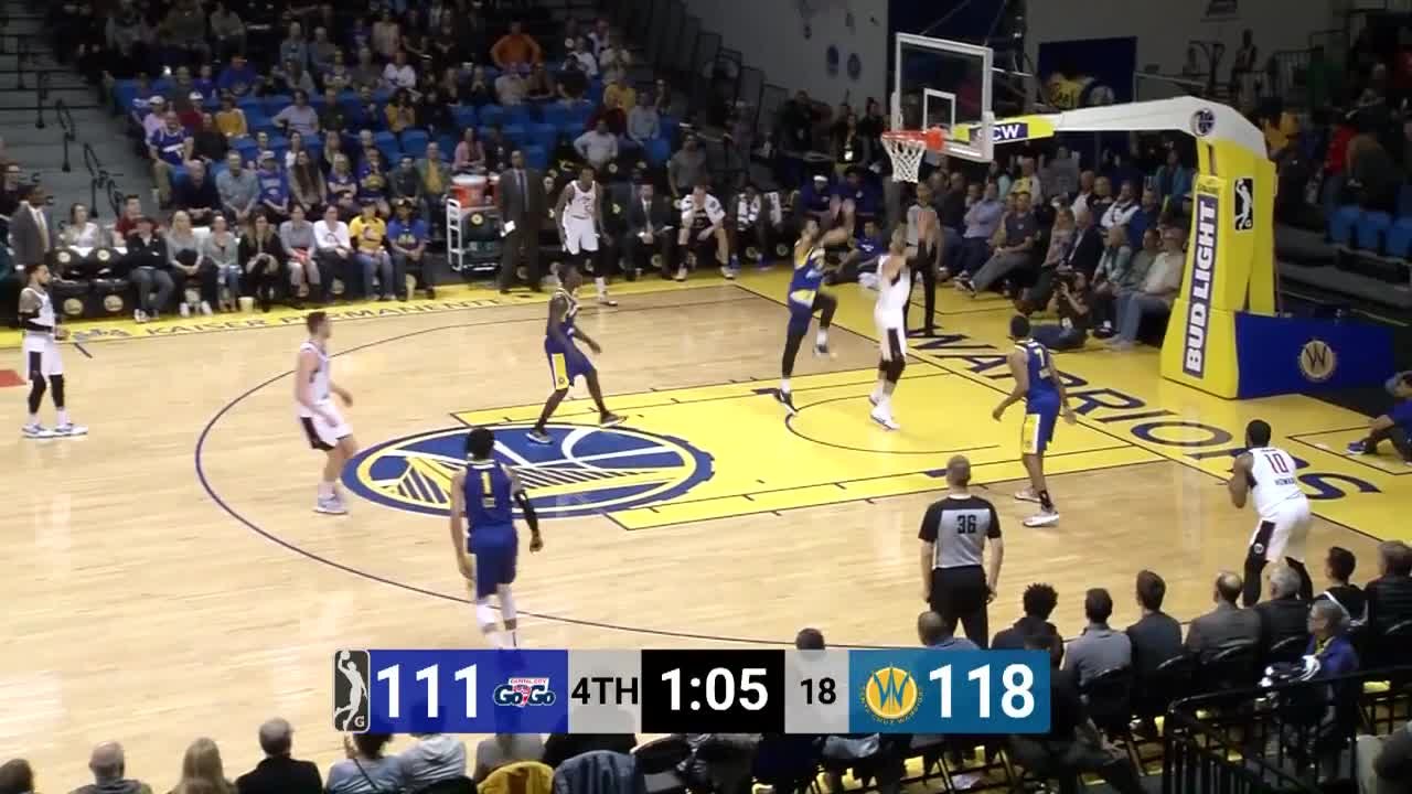 Tyler Lydon Posts 20 points & 13 rebounds vs. Santa Cruz Warriors