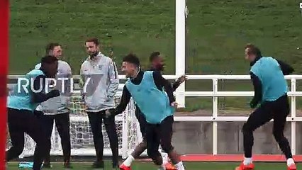 Inggris mengadakan sesi terakhir jelang kualifikasi Euro 2020 melawan Ceko