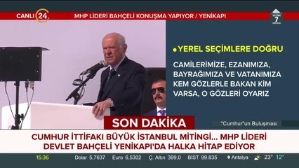 Türk milletini bölmek istiyorlar, böldürmeyeceğiz