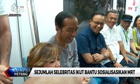 Selebritas Ikut Bantu Sosialisasikan MRT