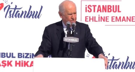 Bahçeli'den HDP Eş Genel Başkanı'na Zehir Zemberek Sözler: Bu Beyanat Alçaklıktır
