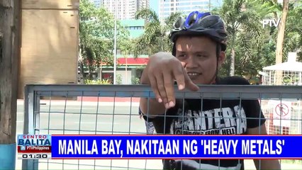 Manila Bay, nakitaan ng 'heavy metals'