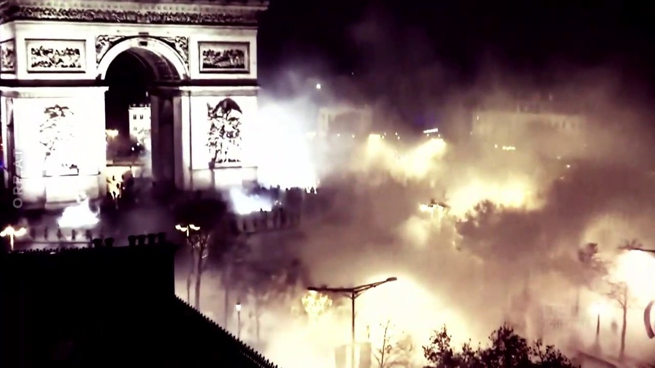Gelbwesten - Gewalt in Paris