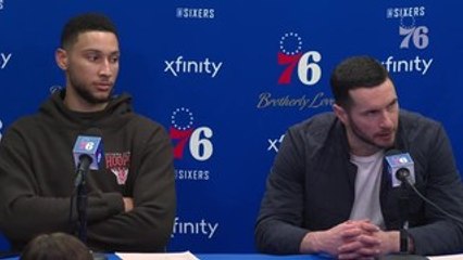 Ben Simmons & JJ Redick | Postgame vs Celtics (3.20.19)