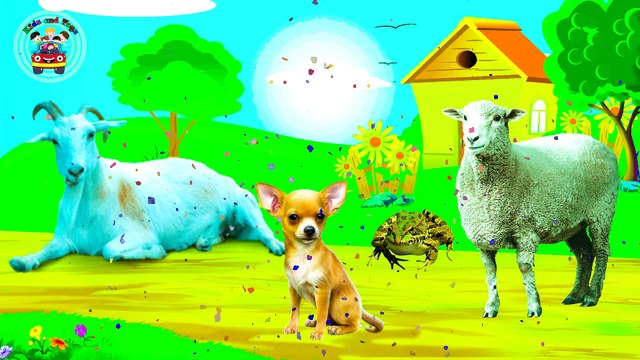 Learn Farm Animals Names and Sounds - Fun Learn Animals for kids - Kids And Toys