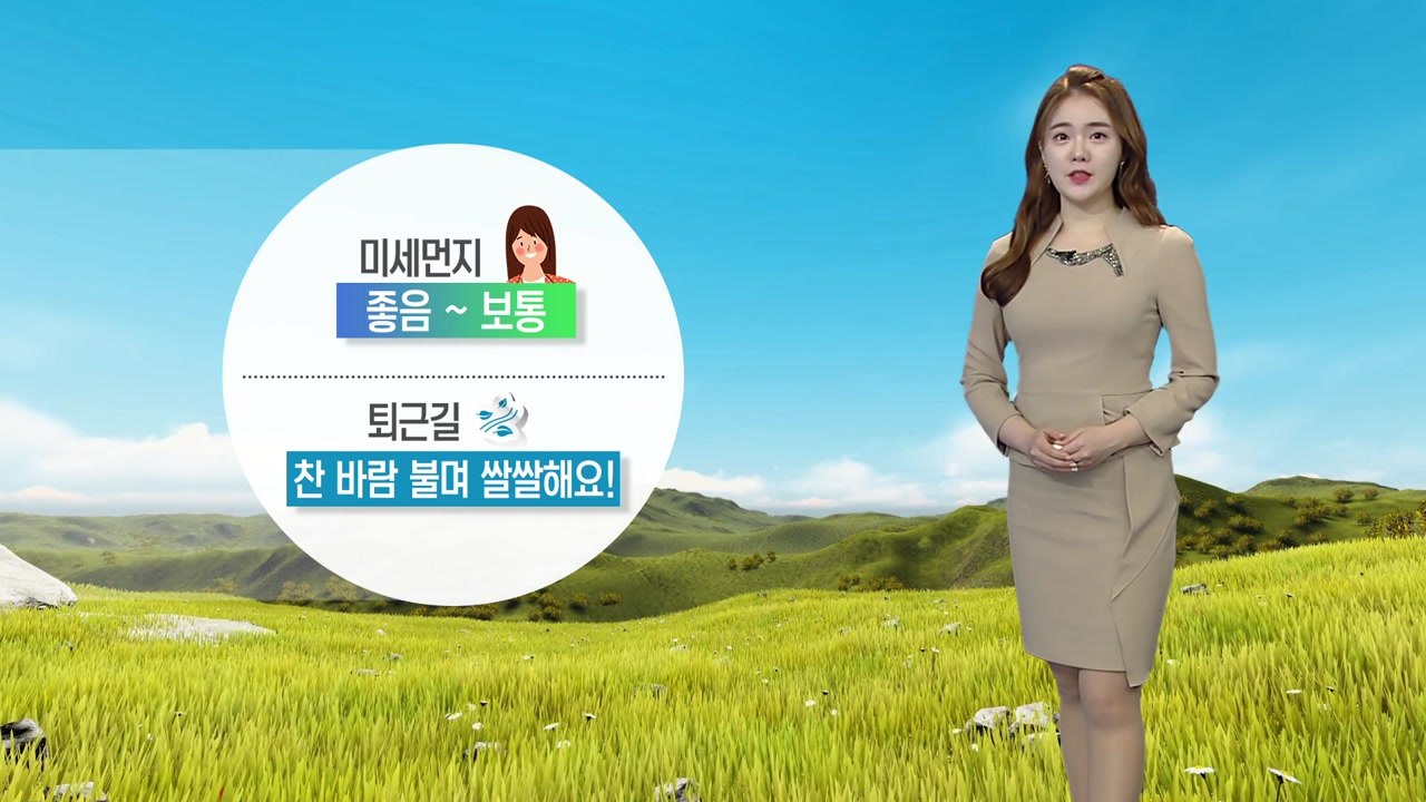 [날씨] 찬 바람 불며 기온 '곤두박질'...내일 영하권 꽃샘추위 / YTN