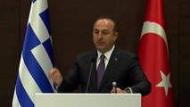 Antalya - Dışişleri Bakanı Mevlüt Çavuşoğlu, Yunan Mevkidaşı ile Ortak Basın Toplantısı Düzenledi -...