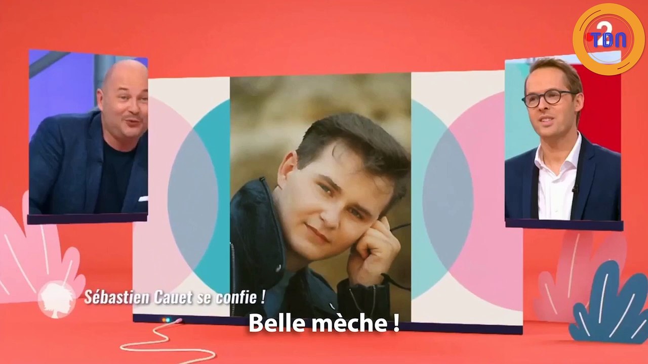 C'est au programme : découvrez Sébastien Cauet plus jeune... avec des cheveux !