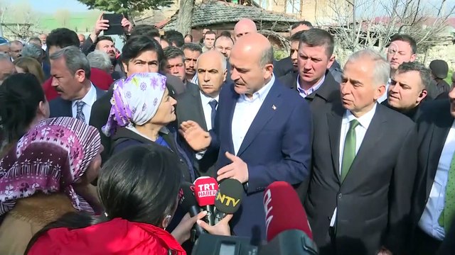 Soylu: '(Denizli'deki deprem) 155 evde hasar gerçekleşti' - DENİZLİ