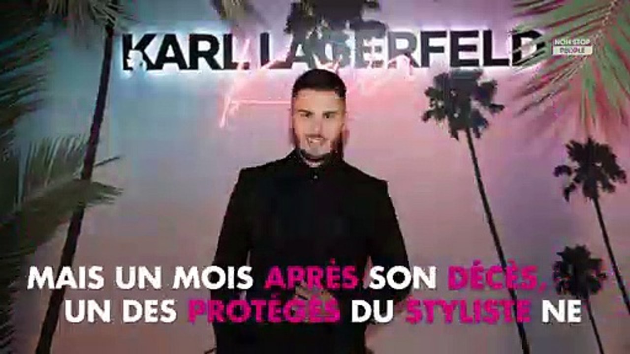 Karl Lagerfeld mort : Baptiste Giabiconi rend un nouvel hommage au styliste