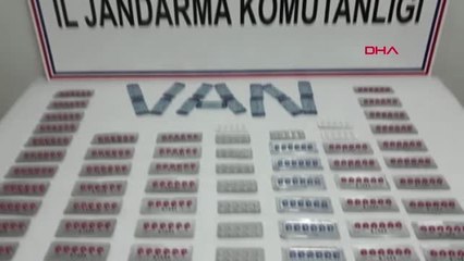 Van'da Uyuşturucu ve Cinsel Gücü Artırıcı Hap Ele Geçirildi