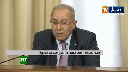 لعمامرة: "الجزائر و روسيا تلتزمان بإحترام سيادة الدول وعدم التدخل في شؤونها الداخلية"