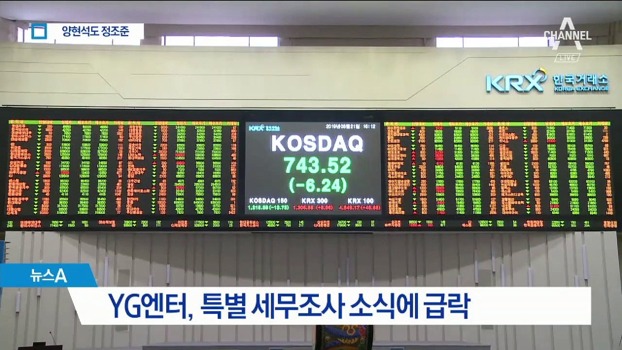 시가총액 2000억 사라진 YG…양현석 개인 탈세도 조사