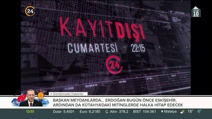 Kayıt Dışı cumartesi 22:15'te 24 TV'de