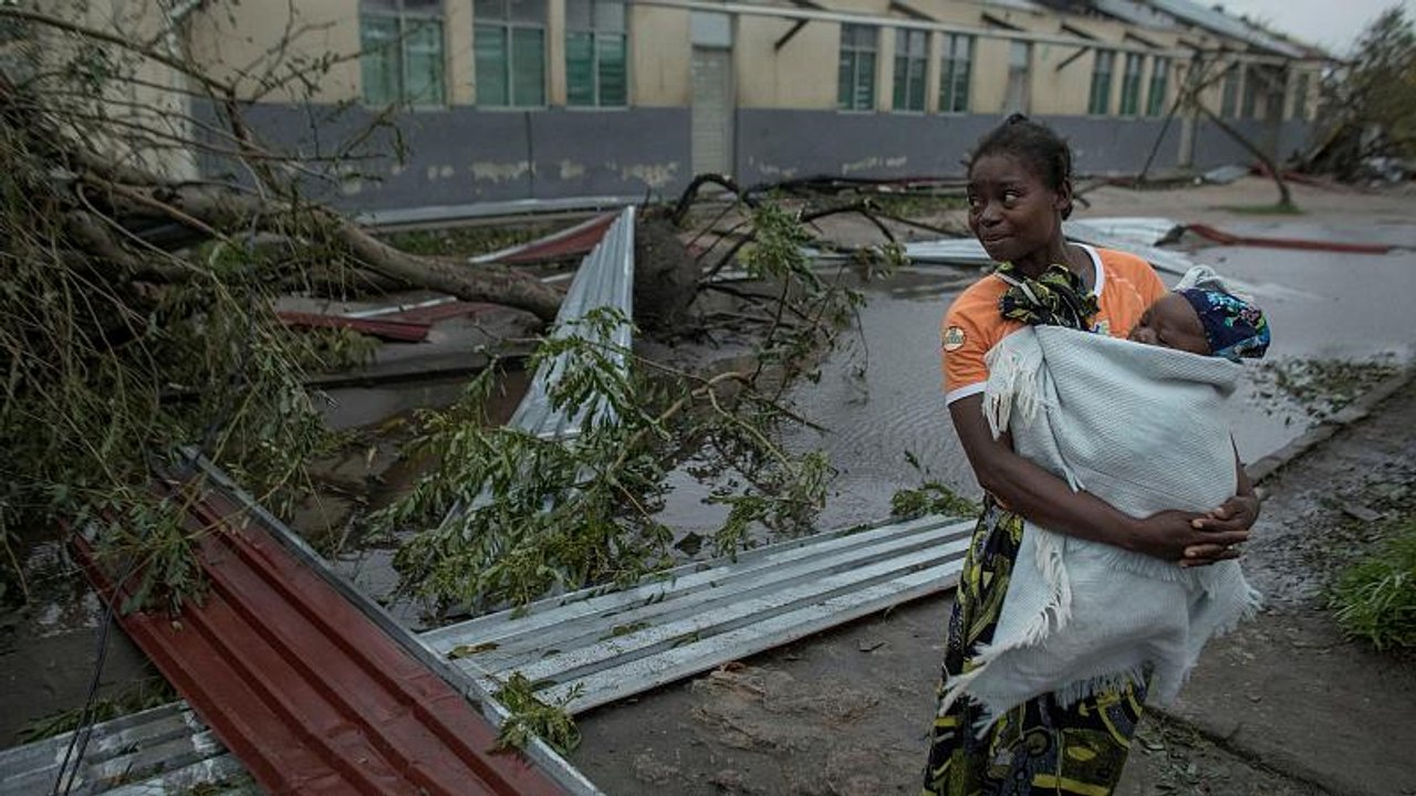 Mosambik: Regenfluten bedrohen Opfer des Wirbelsturms 'Idai'