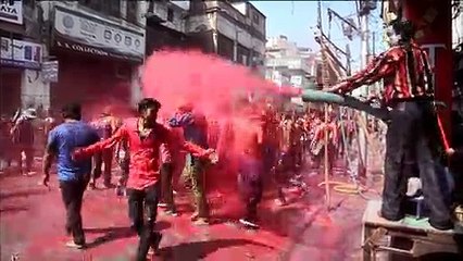 انطلاق مهرجان الألوان في الهند