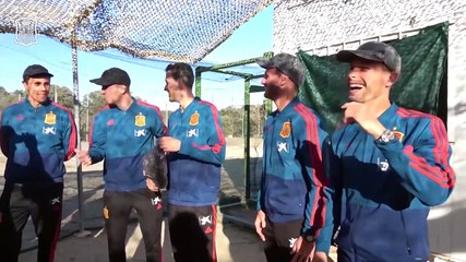 La Selección hace Grupo y Afina la Puntería en un 'Láser Tag'
