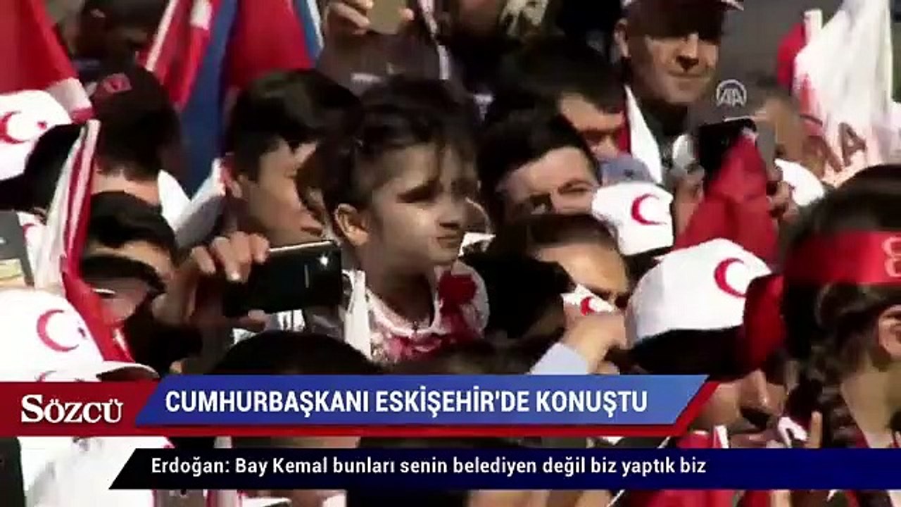 Erdoğan Bay Kemal bunları senin belediyen değil biz yaptık biz