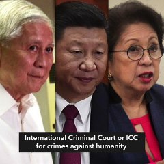 Ex-PH officials bring China's Xi to Int'l Criminal Court