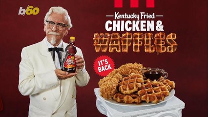 Get it While it's Hot! KFC is Bringing Back Chicken & Waffles