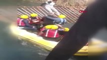 Antalya-Düden Çayı'nda Sürüklenen Raftingçiler Çevredekiler Tarafından Kurtarıldı