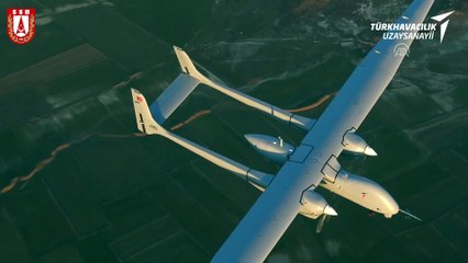 Yeni milli İHA Anka-Aksungur gökyüzüyle buluştu
