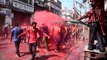 انطلاق مهرجان الألوان في الهند