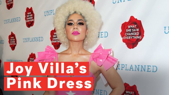 Joy Villa Wears 'F*** Planned Parenthood' Dress On Red Carpet