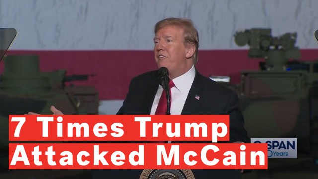 7 Times Donald Trump Attacked John McCain