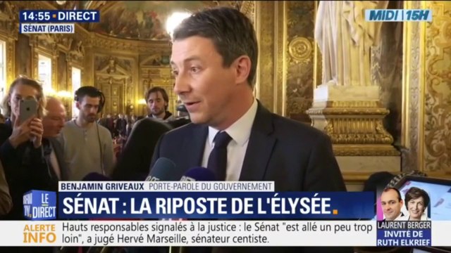 Benjamin Griveaux dénonce une instrumentalisation politique après la décision du Sénat dans l'affaire Benalla