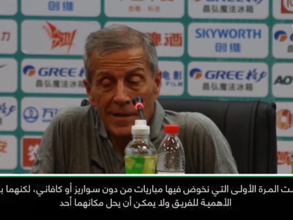 كرة قدم: دولي: لا يمكن لأحد أن يحل مكان سواريز وكافاني- تاباريز