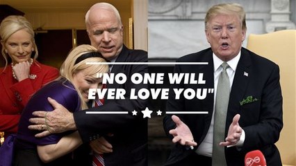 Meghan McCain protects her Dad against Trump