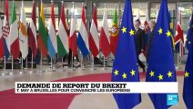 Demande de report du Brexit: May à Bruxelles pour convaincre les Européens