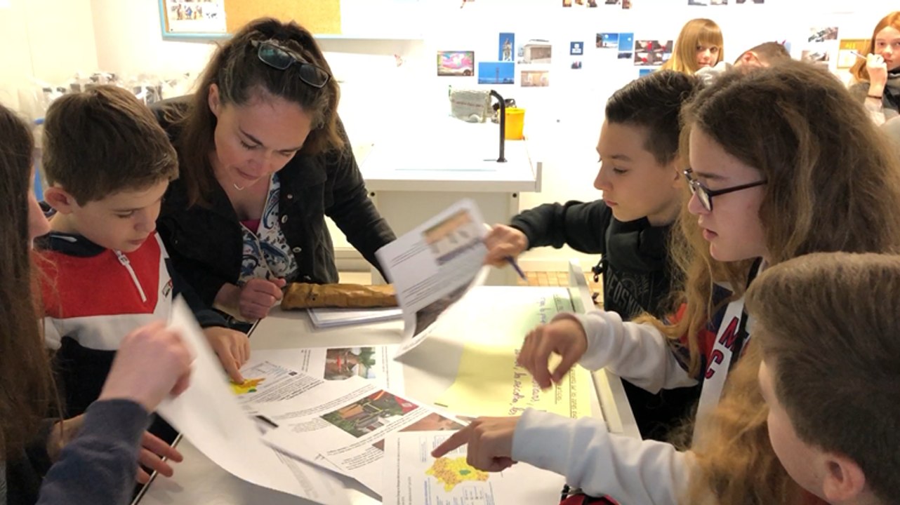 Collège Pierre de Dreux enquête sur les Pôles