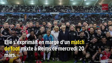 Gilets jaunes : Brigitte Macron appelle à « l'arrêt de la violence »