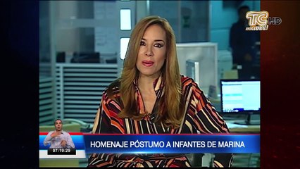 Homenaje póstumo a Infantes de Marina fallecidos en Mataje