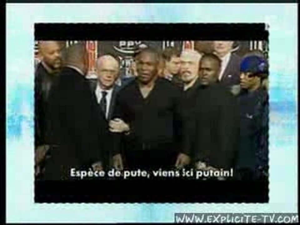 Boxing - TYSON - Altercation