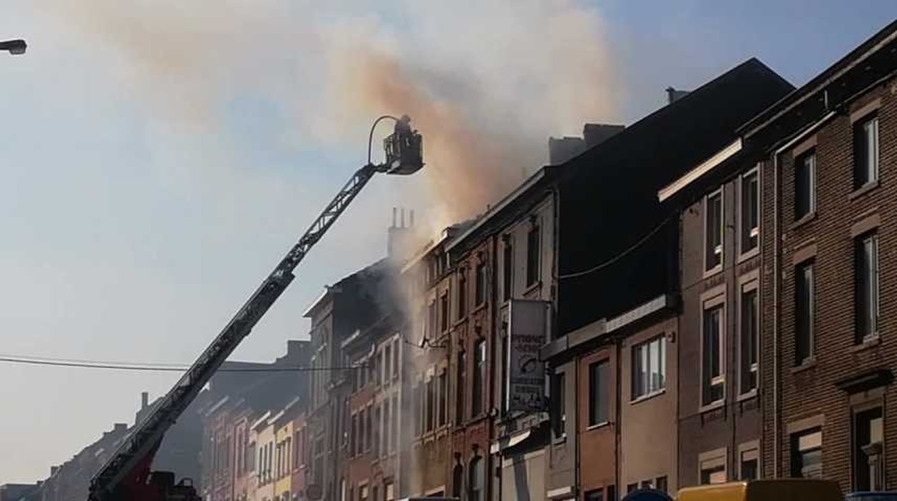 Lodelinsart-Chaussée de Châtelet-Incendie