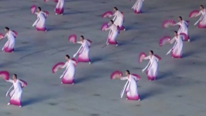 北 여행사, 집단체조 공연 상품 홍보 나서 / YTN