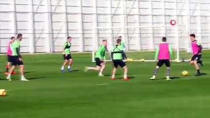 Atiker Konyaspor, Başakşehir hazırlıklarını sürdürdü