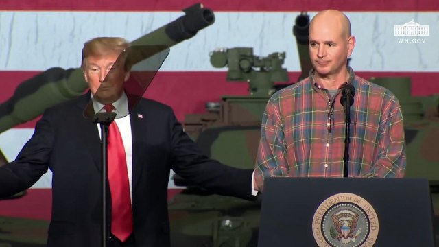 Trump Supporter Says 'God Was Looking After' America When President Was Elected