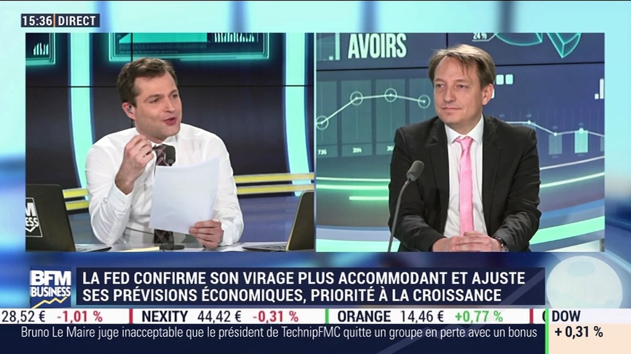 Les tendances sur les marchés: La FED confirme son virage plus accommodant et ajuste ses prévisions économiques, priorité à la croissance - 21/03