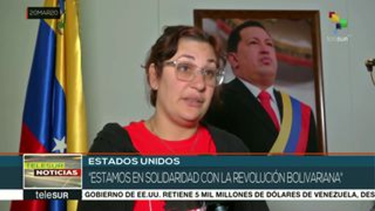 Activistas estadounidenses custodian embajada de Vzla. en Washington
