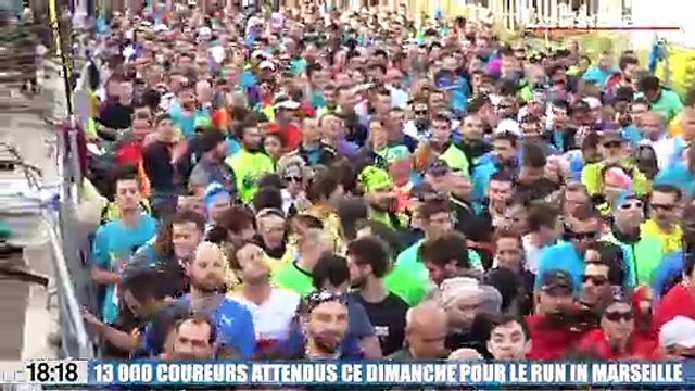 Le 18:18 - Mucem, Vieux-Port, Corniche, Orange Vélodrome... découvrez ce qui attend les 13 000 coureurs du Run In Marseille