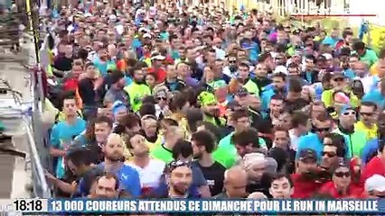 Le 18:18 - Mucem, Vieux-Port, Corniche, Orange Vélodrome... découvrez ce qui attend les 13 000 coureurs du Run In Marseille