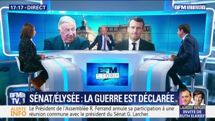 Sénat/Élysée: la guerre est déclarée